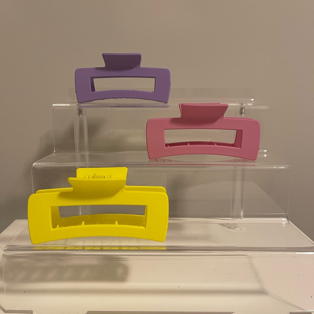 3 Piece Claw Clip